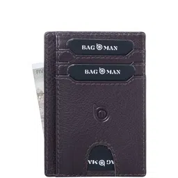BAGMAN Men Leather Card Holder-25