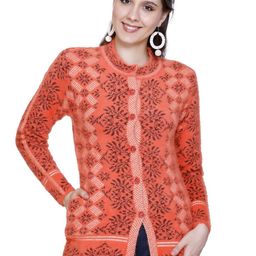 Chatanya Women Self Design Cardigan Sweater-image-37