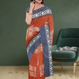 Ruhabs Woven Design Saree With Blouse Piece-picture-18