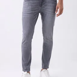 SPYKAR Men Slim Fit Mid-Rise Light Fade Stretchable Jeans-image-92