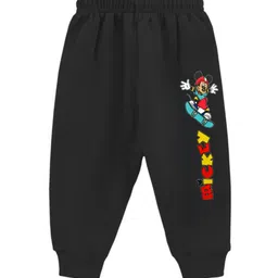 FRENCH KLEIDER Boys Cartoon Characters Printed Regular Fit Cotton Joggers-image-8
