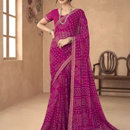 Pandadi Saree Bandhani Sarees-picture-11
