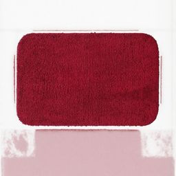 IVAZA Red Microfibre 1400 GSM Bath Rugs-picture-0