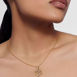 KISNA DIAMOND AND GOLD JEWELLERY Women 14KT Gold & Diamond Pendant 0.05 CT-image-53