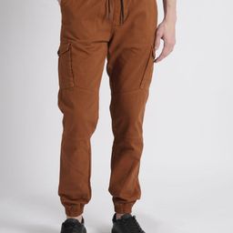 The Roadster Lifestyle Co Pure Cotton Cargo Trousers-image-61