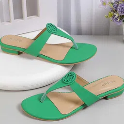 Metro Women Block Pumps with Bows-4