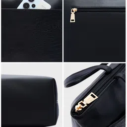 Caprese Textured Structured Shoulder Bag image 2