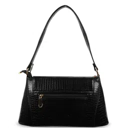 SPOTIC Oversized Structured Sling Bag with Fringed image 4