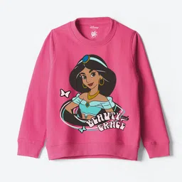 YK Disney Girls Graphic Printed Sweatshirt-picture-33