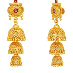 arch fashion Gold-Plated Brass Earrings-48