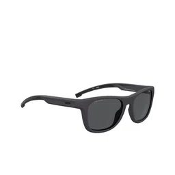 Hugo Boss Men Grey Lens & Gunmetal-Toned Rectangle Sunglasses with-picture-47