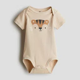 H&M Printed Envelope-Neck Bodysuit-image-93