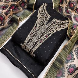 TAVAS Embroidered Unstitched Dress Material-image-59