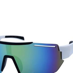 Opticsfit Unisex Shield Sunglasses with Polarised and UV Protected Lens 9325 image 3