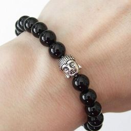 Divine souvenirs Black Alloy Bracelet-picture-35