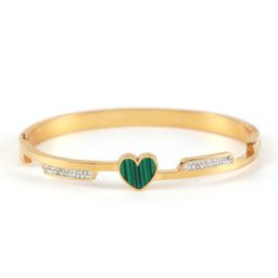 DressBerry Women Stone-Studded Bangle-Style Bracelet-image-25