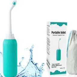 500ml Portable Retractable Travel Bidet with Bag 2 Nozzles Bidet Nozzle-image-47