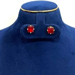 1GG -889 -5 Alexandrite Alloy Stud Earring-image-60