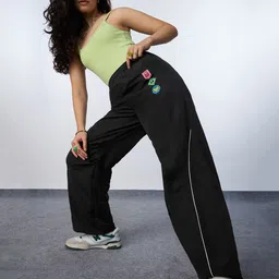 The Souled Store Women Printed Trousers-picture-8