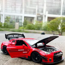 COELON Kids 1:24 Die Cast Metal Model Nissan Supra Toy Car-image-80