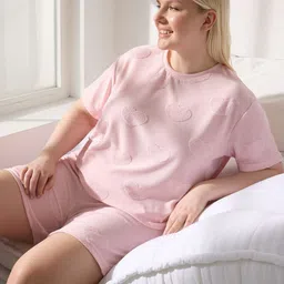Trendyol Round Neck Night suit-image-87