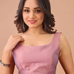 Tikhi Imli Square Neck Saree blouse-image-57
