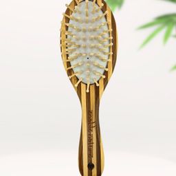 Enable Nature Bamboo Oval Pattern Hair Brush-34