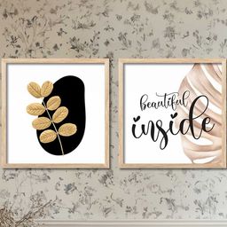 WALLLANE Set of 2 Modern Wood Wall Art-image-42