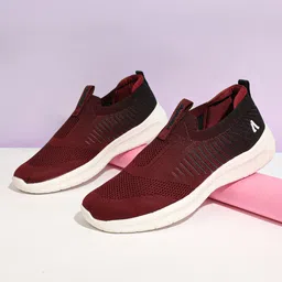 Aqualite Men Woven Design Slip-On Sneakers-picture-8