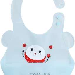 Waterproof Silicone Bibs for Feeding & weaning Babies with Adjustable Velcro-image-45
