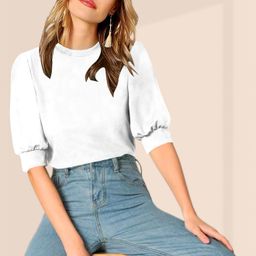 Dream Beauty Fashion Bishop Sleeves Top-image-9