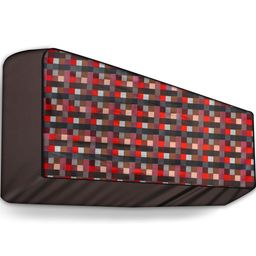 The Furnishing Tree Red Printed Air Conditioner Cover-image-115