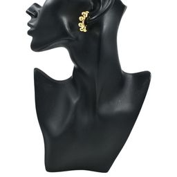 J & C Fashion Are Stainless Steel Gold-Plated Earrings-image-86