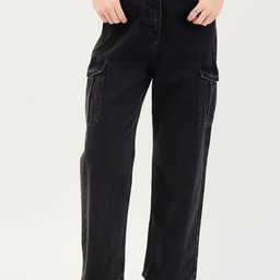 ELLE Women Regular Fit High-Rise Low Distress Jeans-10