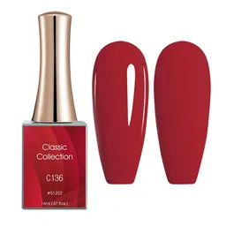 CANNI Classic Collection UV Nail Gel Polish 16 ml - Red C136-20