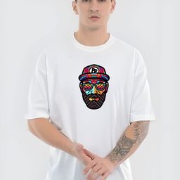KAIDO Men Drop-Shoulder Sleeves T-shirt-image-5