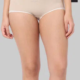 INTIMATE QUEEN Pack Of 2 Seamless Ultra Light Boy Short Briefs - IQ-LCBU-DP-02-XS-image-69