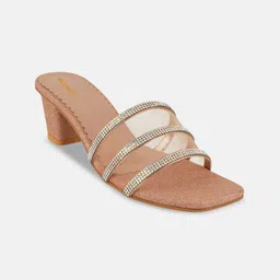 Rubeezz Embellished Party Block Sandals with Buckles-picture-36