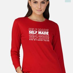Metronaut Women 2 Printed Bio Finish Applique T-shirt-picture-40