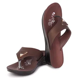 PENNEN Women Printed Wedge Heels-picture-23