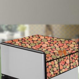The Furnishing Tree Multi-Coloured Printed Refrigerator Cover-16