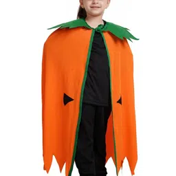 Kaku Fancy dresses Unisex Kids Pumpkin Cape With Basket Top With Trouser-picture-8