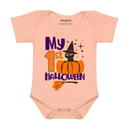 Arvesa My First Halloween Printed Bodysuit-image-82