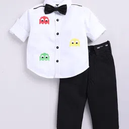 LITTLE COLLARS Boys Shirt with Trousers-image-28