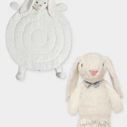 MiArcus Kids Essentials Gift Set Hamper Including Activity Play Mat & Bunny Soft Toy-46