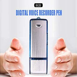 Pocket Audio Secret Sound Voice Recorder Inbuilt 8GB Storage Perfect Voice Small in Size Just On/Off Device Asleesha image 3