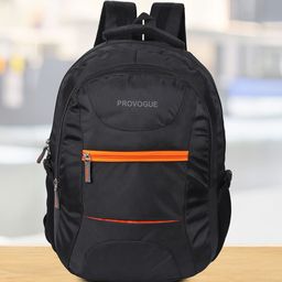 Provogue Unisex Brand Logo Backpack with Compression Straps-10