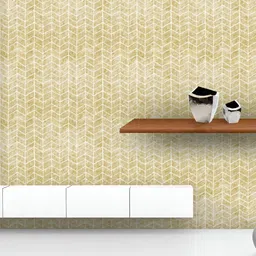 ArtzFolio Printed UV-Resistant Anti-Bacterial Hand Drawn Geometric Pattern Peel & Stick Wallpaper-image-7