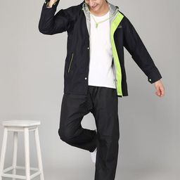 THE CLOWNFISH Reversible Hooded Rain Jacket-image-57