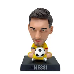 AUGEN Yellow Colored Super Hero Messi Showpieces-image-5